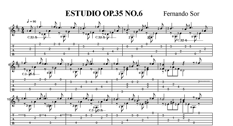 �t�F���i���h�E�\���@���K�� Op.35 No.6