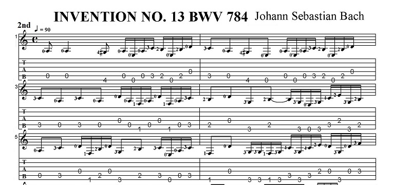 ���n���E�[�o�X�e�B�A���E�o�b�n�@�C���x���V���� No.13 BWV 784 2nd