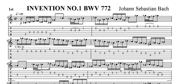 ���n���E�[�o�X�e�B�A���E�o�b�n�@�C���x���V���� No.1 BWV 772 1st
