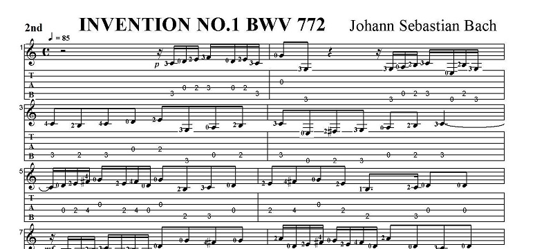���n���E�[�o�X�e�B�A���E�o�b�n�@�C���x���V���� No.1 BWV 772 2nd