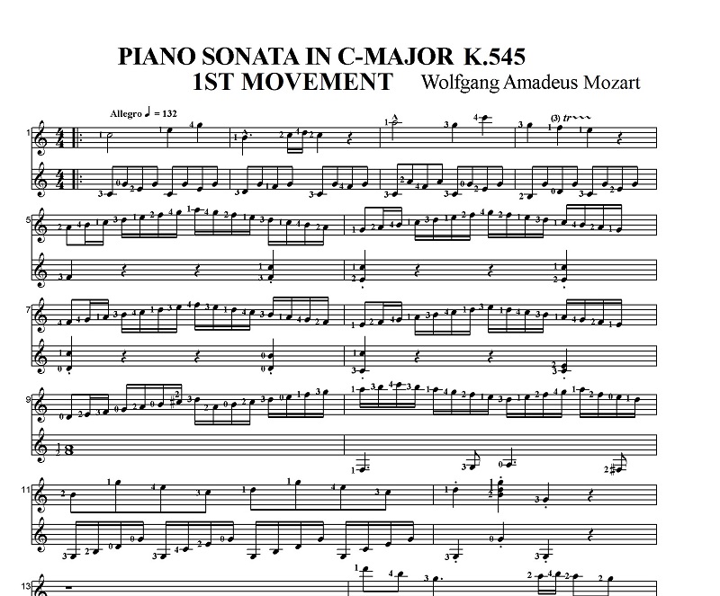 ���[�c�@���g�@�s�A�m�\�i�^�@�n�����@K.545�@���y�́@����